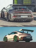 Porsche GT3 RS- Der Inbegriff von Fahrmaschine. Für ein Straßenauto extreme Aerodynamik, die ...webp